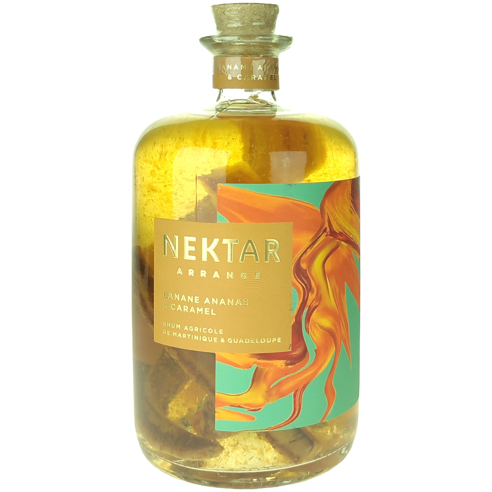 Rhum arrangé Banane Ananas et Caramel Nektar